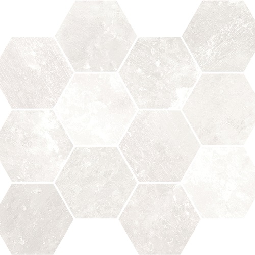 Keramische binnentegel CeraVision Salt Stone Ice Esagono 30x34x0,9cm - 1 09076088 salt stone ice esagono 30x34 stuk - 13277