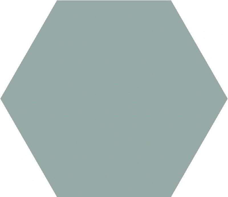 Keramische binnentegel Topcer Field Materials L4413 Hexagon Turquoise 10x10x0,8cm - 120598 1 09085303 l4413 turquoise hexagon 10x10 stuk - 15809