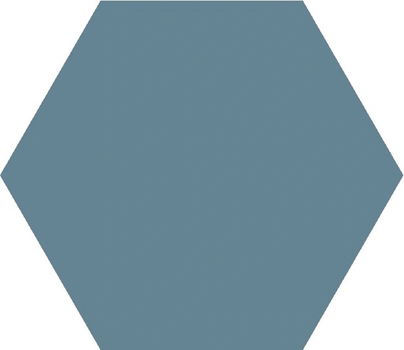 Keramische binnentegel Topcer Field Materials L4411 Hexagon Blue (Cobalt) 10x10x0,8cm - 120600 1 09085306 l4411 blue cobalt hexagon 10x10 stuk - 15807