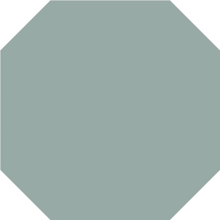 Keramische binnentegel Topcer Field Materials L4413 Octagon Turquoise 10x10x0,8cm - 120612 1 09085066 l4413 turquoise octagon 10x10 stuk - 15789