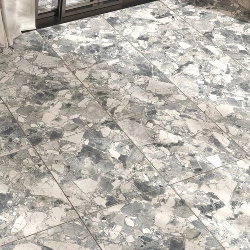 Keramische binnentegel CeraVision Glam Project Copico Grey 60x120x1cm - 129350 1 01074001 glam project copico grey 60x120 sfeer - 17704
