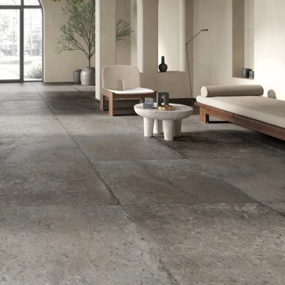 Keramische binnentegel CeraVision Signature Stone Dark 60x60x1cm - 129785 1 09004190 signature stone dark 90x90 sfeer - 18640