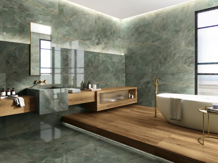 Keramische binnentegel CeraVision Jadore Polished 60x120x1,02cm - 144705 1 00233002 jadore polished rtt 60x120 sfeer 2 - 18562