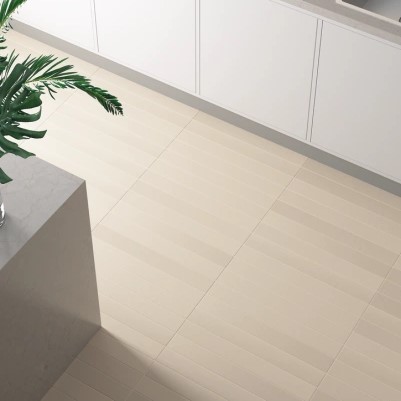 Keramische binnentegel CeraVision Earth Sand 7,5x60x0,6cm - 154303 1 01014000 0 90m2 earth sand 7 5x60 sfeer 2 - 22199