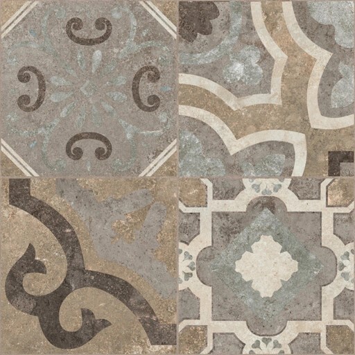 Keramische binnentegel CeraVision Codec Cementine Decor 30x60x0,8cm - 155018 1 09046009 codec cementine decor rtt 30x60 stuk 1 1 - 22086