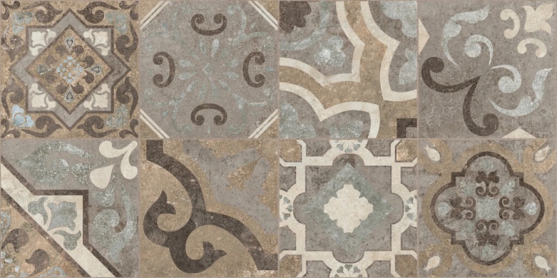 Keramische binnentegel CeraVision Codec Cementine Decor 30x60x0,8cm - 155018 1 09046009 codec cementine decor rtt 30x60 stuk 1 - 22086