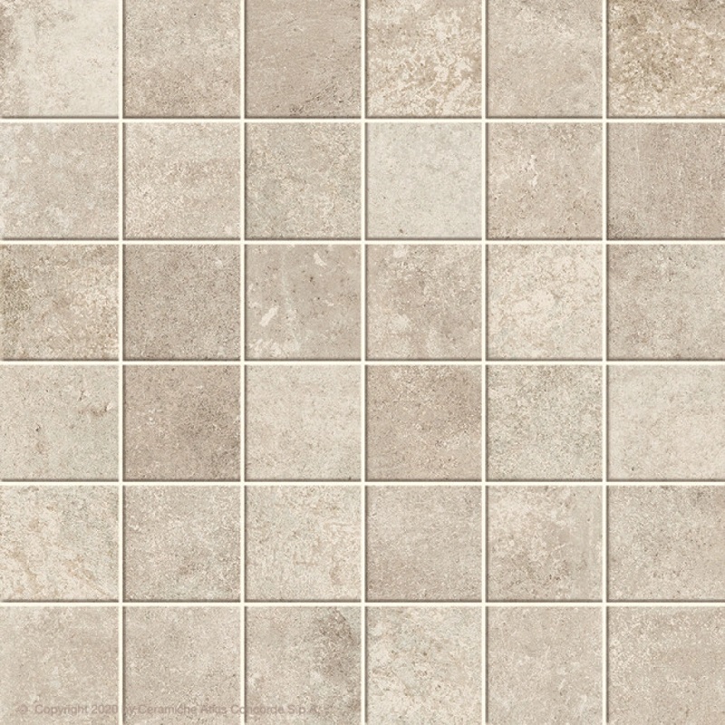 Keramische binnentegel CeraVision Codec White Mosaic (5x5) 30x30x0,8cm - 155033 1 09046019 codec white mosaic 5x5 30x30 stuk - 22083