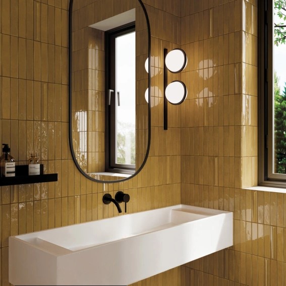Keramische binnentegel CeraVision Nouvelle Dijon 3x16x0,85cm - 159357 1 00203033 nouvelle dijon 3x16 sfeer 1 - 22248