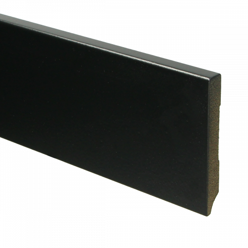 15937 MDF Moderne plint 90x12mm voorgelakt RAL 9005 - 15937 90x12 1 - 7803