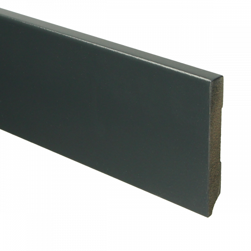 15955 MDF Moderne plint 90x12mm voorgelakt RAL 7016 - 15955 90x12 1 - 7781