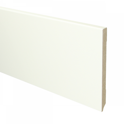 15960 MDF Moderne plint 150x12mm voorgelakt RAL 9016 - 15960 150x12 1 - 7889
