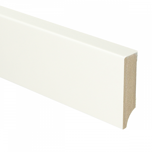 15962 MDF Moderne plint 70x18mm voorgelakt RAL 9016 - 15962 70x18 1 - 7868