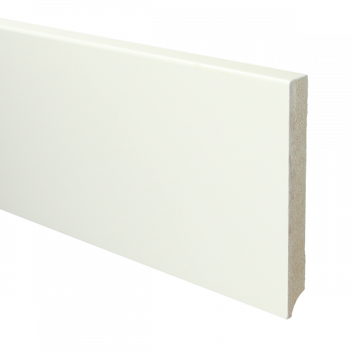 15965 MDF Moderne plint 150x18mm voorgelakt RAL 9016 - 15965 150x18 1 - 7897