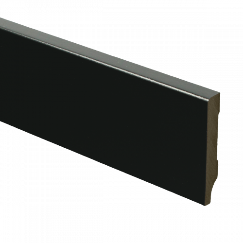 15966 MDF Moderne plint 55x9mm voorgelakt RAL 9005 - 15966 55x9 1 - 7834