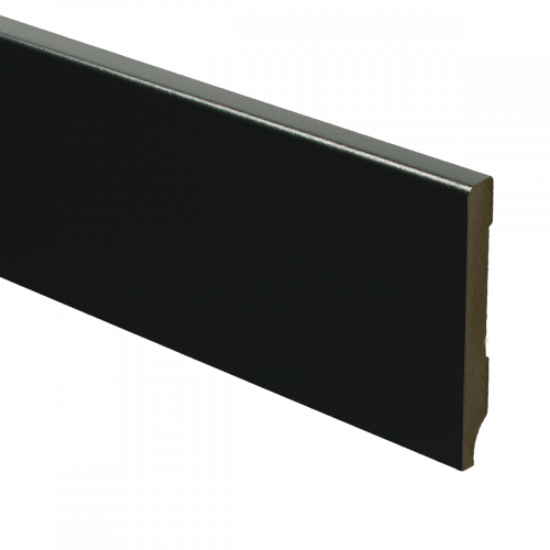15967 MDF Moderne plint 70x9mm voorgelakt RAL 9005 - 15967 70x9 1 - 7835