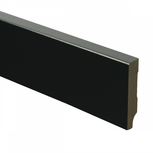 15969 MDF Moderne plint 55x12mm voorgelakt RAL 9005 - 15969 55x12 1 - 7823