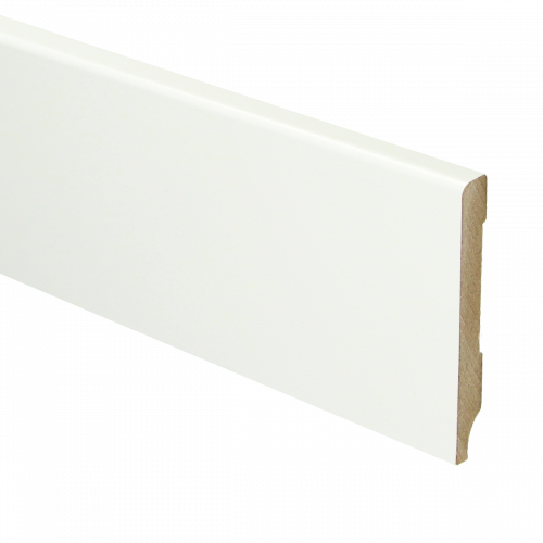15971 MDF Moderne plint 70x9mm voorgelakt RAL 9016 - 15971 70x9 1 - 7887