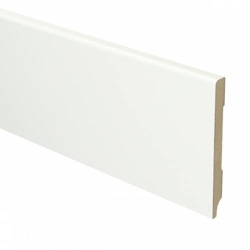 15972 MDF Moderne plint 90x9mm voorgelakt RAL 9016 - 15972 90x9 1 - 7859