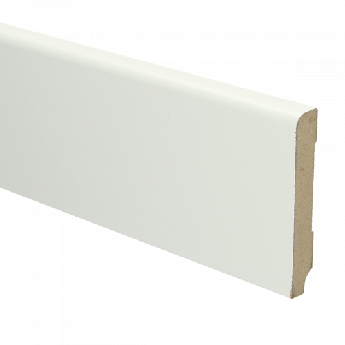 16003 MDF Koloniale plint 90x15mm wit voorgelakt RAL 9010 - 16003 koloniaal 90x15 1 - 8081