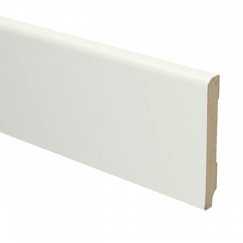 16010 MDF Koloniale plint 90x12mm wit voorgelakt RAL 9010 - 16010 koloniaal 90x12 1 - 8085
