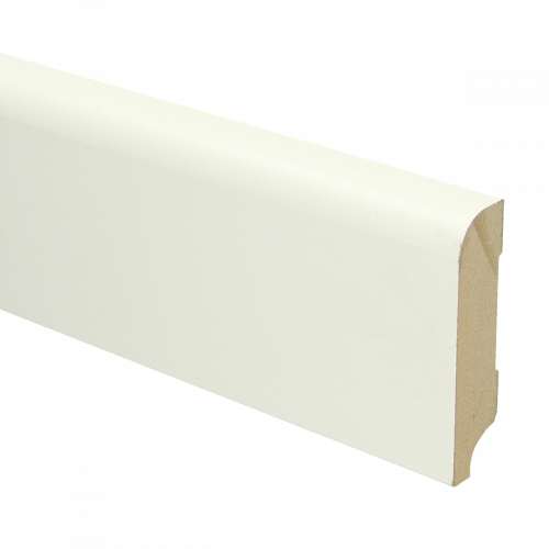 16012 MDF Koloniale plint 76x18mm wit voorgelakt RAL 9010 - 16012 koloniaal 76x18 1 - 8087