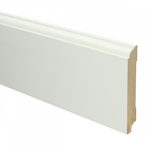 16016 MDF Eigentijdse plint 115x18mm wit voorgelakt RAL 9010 - 16016 eigentijds 115x18 1 - 7914