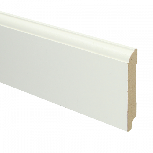 16017 MDF Eigentijdse plint 90x15mm wit voorgelakt RAL 9010 - 16017 eigentijds 90x15 1 - 7902
