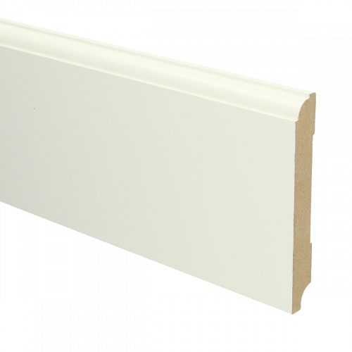 16018 MDF Eigentijdse plint 120x15mm wit voorgelakt RAL 9010 - 16018 eigentijds 120x15 1 - 7905