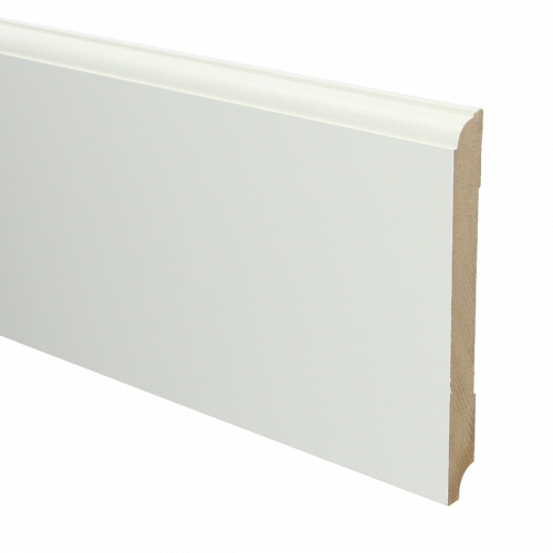 16019 MDF Eigentijdse plint 150x15mm wit voorgelakt RAL 9010 - 16019 eigentijds 150x15 1 - 7918