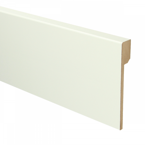 16021 MDF Renovatieplint Modern 120x18mm wit voorgelakt RAL 9010 - 16021 renovatie 120x18 1 - 8097