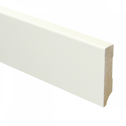 16031 MDF Moderne plint 70x15mm wit voorgelakt RAL 9010 - 16031 70x15 1 - 8102