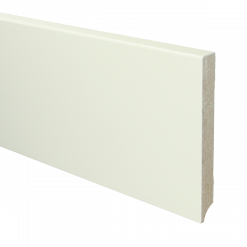 16035 MDF Moderne plint 150x18mm wit voorgelakt RAL 9010 - 16035 150x18 1 - 8113