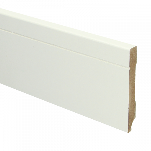 16091 MDF Tijdloze plint 90x12mm wit voorgelakt RAL 9010 - 16091 tijdloos 90x12 1 - 8156
