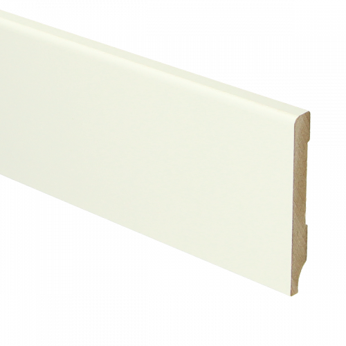 16105 MDF Moderne plint 70x9mm wit voorgelakt RAL 9010 - 16105 70x9 1 - 8127