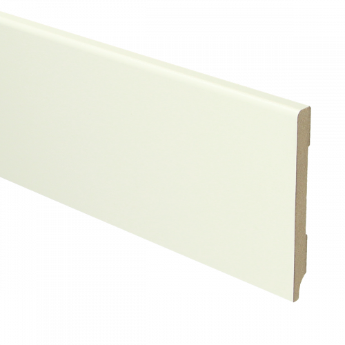 16106 MDF Moderne plint 90x9mm wit voorgelakt RAL 9010 - 16106 90x9 1 - 8128
