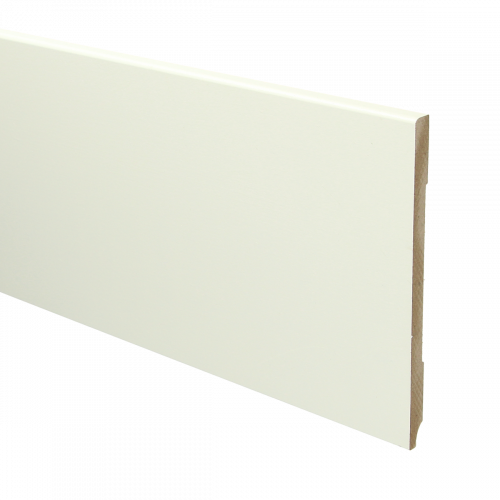 16108 MDF Moderne plint 150x9mm wit voorgelakt RAL 9010 - 16108 150x9 1 - 8135