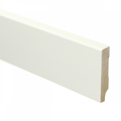 16300 MDF Moderne plint 55x12mm wit voorgelakt RAL 9010 - 16300 55x12 2 - 8136