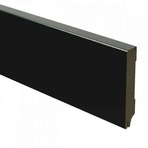 16343 MDF Moderne plint 90x15mm RAL 9005 + uitsparing - 16343 90x15 uitsparing - 7830