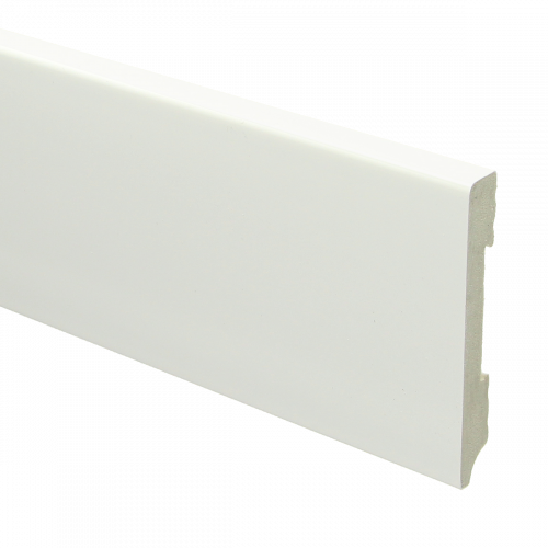 16728 Watervaste kunststof Moderne plint 90x12mm wit - 16728 watervast 90x12 1 - 7880