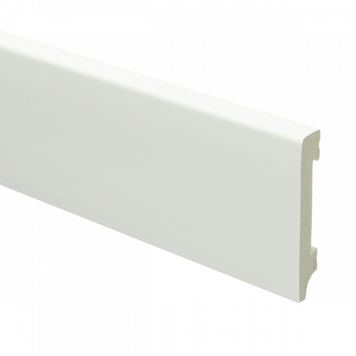 16730 Watervaste kunststof Moderne plint 70x12mm wit - 16730 watervast 70x12 1 - 7861
