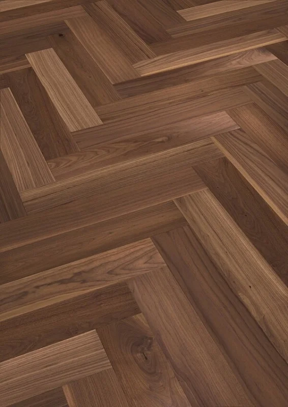 MeisterParquet. longlife PS500 Visgraat Amerikaans notelaar levendig 09009 - 9009 ps500 ultramattlackiert perspektive 600x848 - Meister PS500 09009