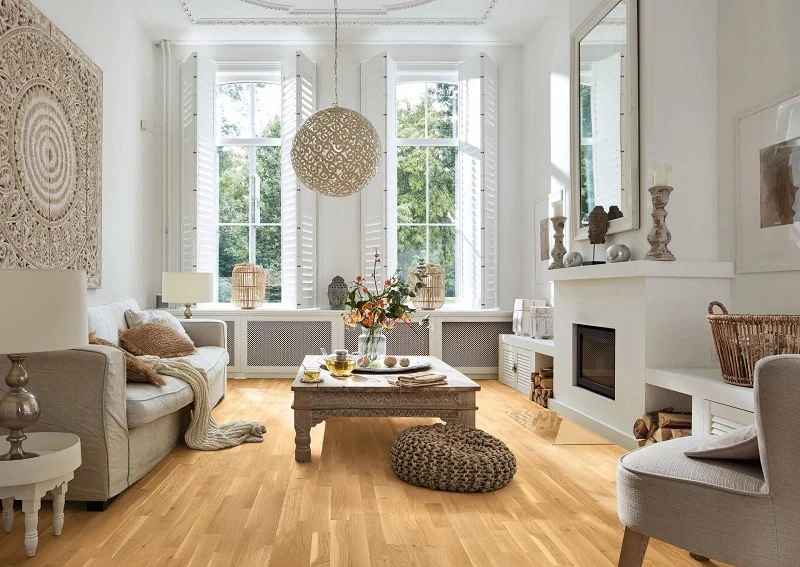 MeisterParquet. longlife PC200 Eik levendig pure 09036 - 9036 pc200 ultramattlackiert ambiente r01 - Meister PC200 09036