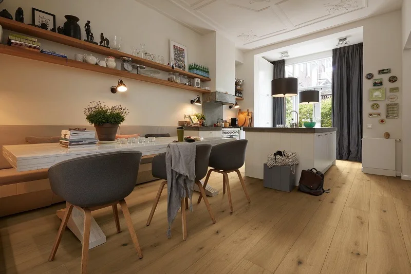 MeisterParquet. longlife PD450 Eik levendig greige 09049 - 9049 pd450 ultramattlackiert ambiente r01 - Meister PD450 09049