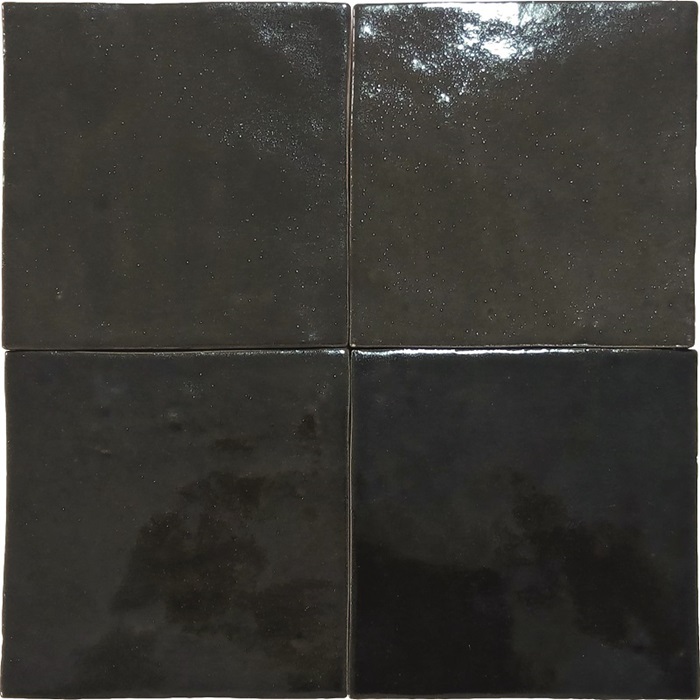 Keramische binnentegel CeraVision Manara Clay Berber Black 10x10x1,1cm - Berber black - 13432