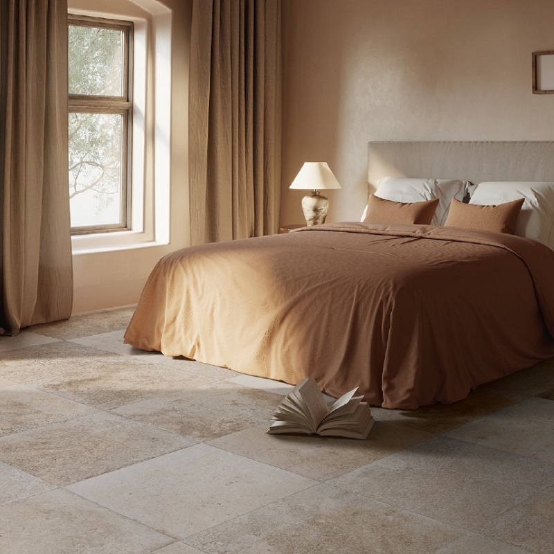 Keramische binnentegel Michel Oprey 4Ceramics Castle Stone Beige 90x90x1cm - Castlestone beige 5 - 18242
