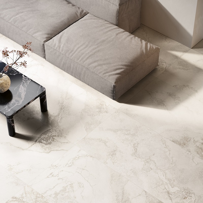 Keramische binnentegel Michel Oprey Coem Touch Stone Grey levigato-matt 30,2x60,4x0,9cm - Ceramiche coem touch stone grey 75 5x151 levigato matt rett 2 - 20596