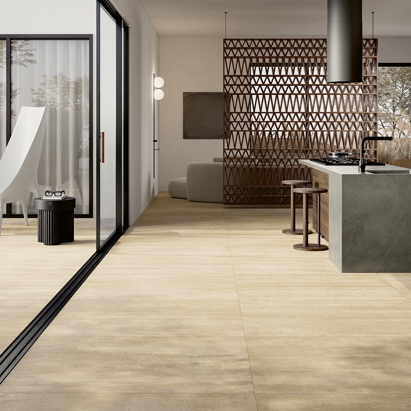 Keramische binnentegel Michel Oprey Coem Touch Vein Gold naturale 60,4x60,4x0,9cm - Ceramiche coem touch stone vein gold 60 4x120 8 nat 60 4x120 8 est - 20624