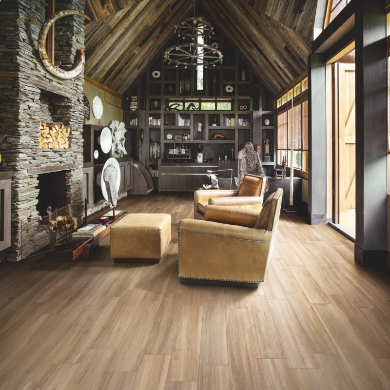 Keramische binnentegel Michel Oprey Piemme Cottage Acacia naturale 20x120x0,95cm - Cottage acacia 2 - 16392