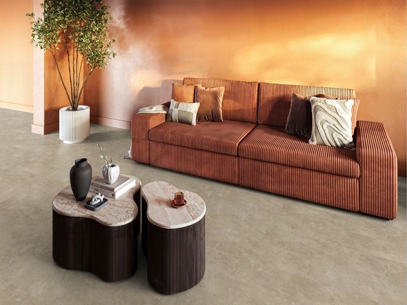 Ambiant Viretto dryback sand (plak PVC) 8560202219 - Floorlife finsbury dryback sand plak pvc 8560202219 sfeer - 21478