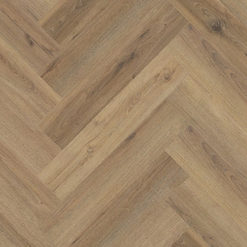 Floorlife YUP XL Greenford Herringbone click SRC light brown 6081201319 - Floorlife yup xl greenford herringbone dryback light brown plak pvc 6080101319 - Floorlife 6081201319